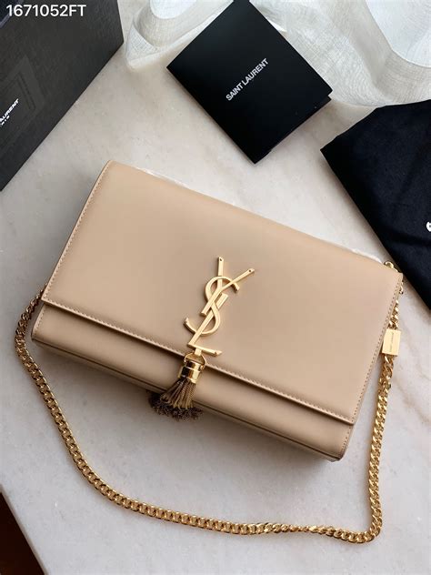 ysl medium monogram ba|ysl monogram clutch dark beige.